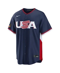 Nike Men's Bryce Harper Navy Usa Baseball 2026 World Classic Stadium Jersey