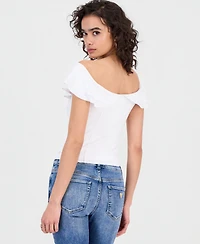 Guess Women's Off-The-Shoulder Teodolinda Top
