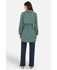 Yumi Women's Belted Trench Coat