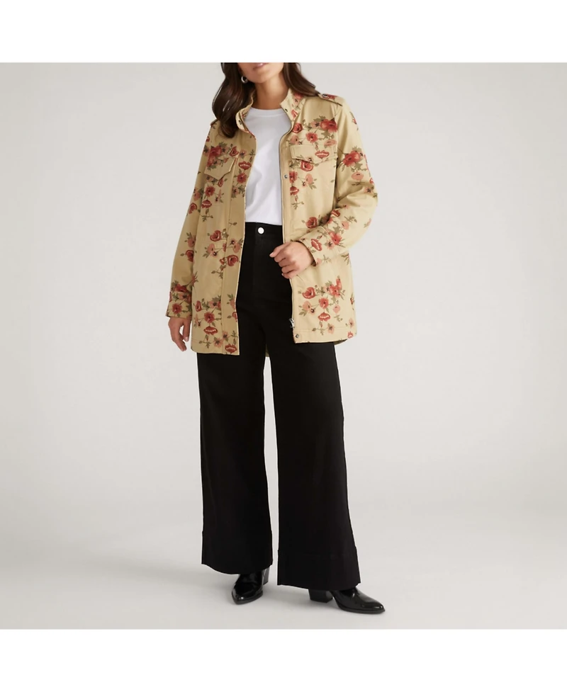 Universal Standard Women's Vineyard Stretch Cotton Twill Jacket