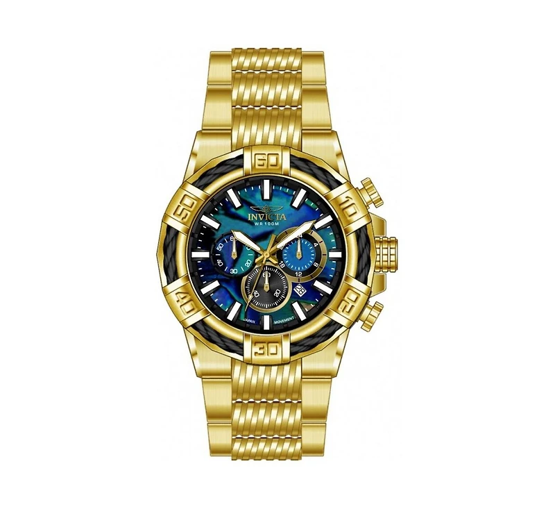 Invicta Men's 49899 Bolt Quartz VD53 Abalone Dial Watch