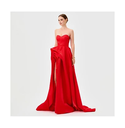 Bariano Women's Gianna Strapless Ball Gown