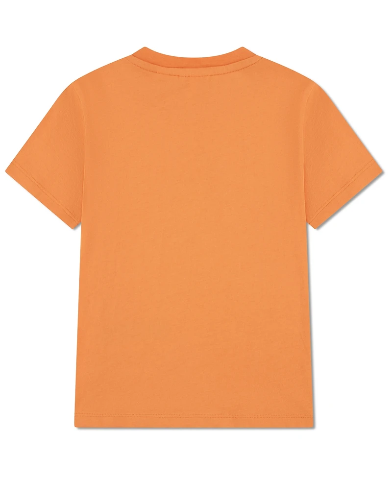Lacoste Boys' 10-16 Applique Detail Crewneck T-Shirt