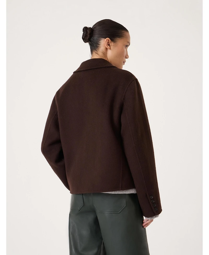 Hush Women's Mina Pure Wool Double Faced Blazer