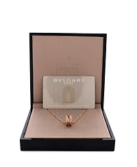 Pre-Owned Bvlgari B.Zero1 Open Design Legend Zaha Hadid Pendant Necklace