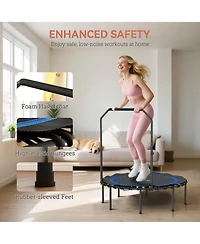 Soozier 45" Rebounder Trampoline for Adults, Foldable Trampoline,