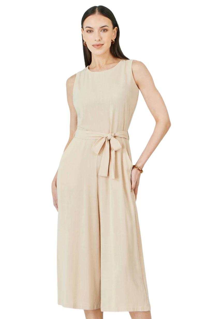 Yumi Women's Viscose Culotte Jumpsuit