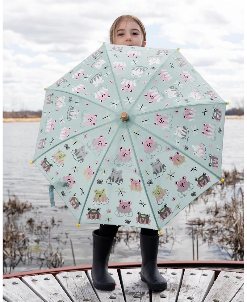 Deux par Deux Girl Color-Changing Umbrella