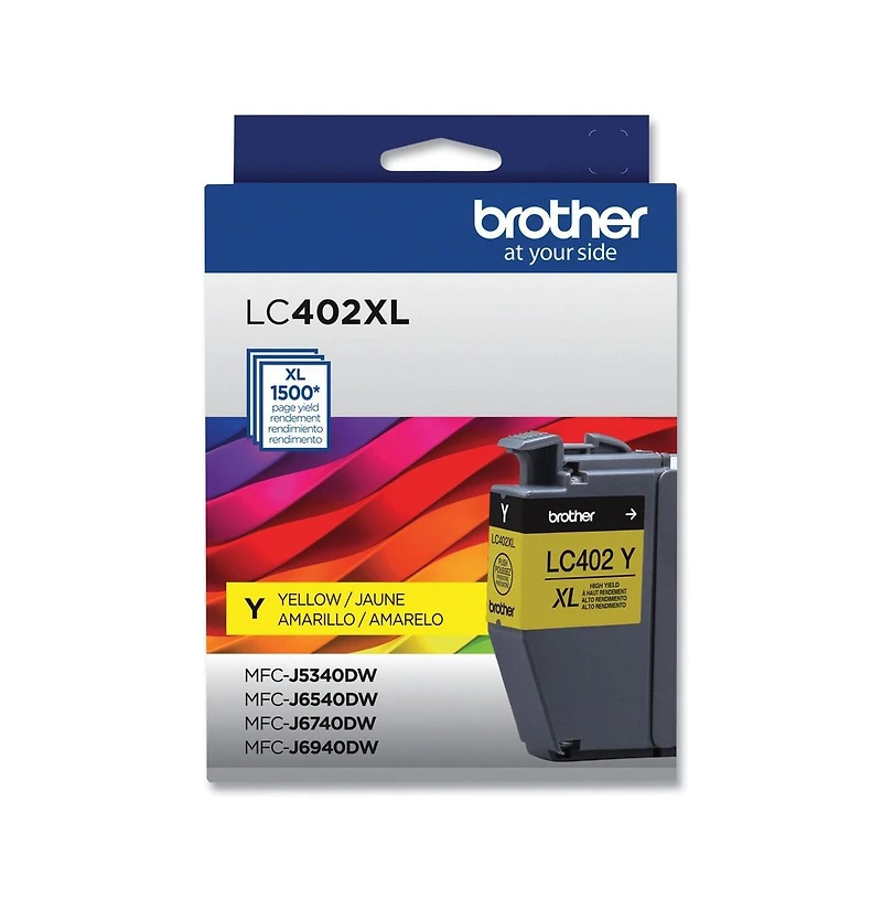 Brother LC402XLYS 1,500 Page-Yield High-Yield Ink