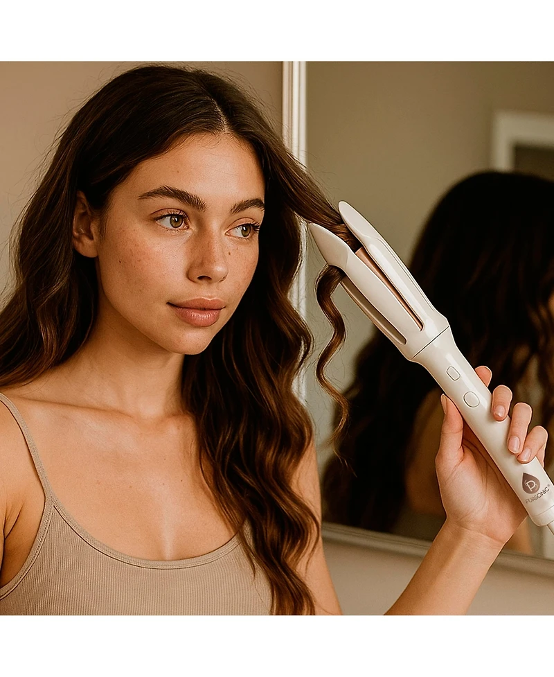 Pursonic Automatic Curling Iron Salon Quality Curls Minutes