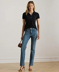 Lauren Ralph Pique Polo Shirt