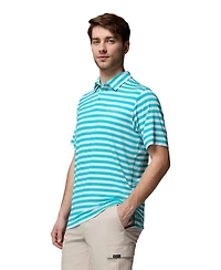 Columbia Men's Parsons Printed Short-Sleeve Polo Shirt