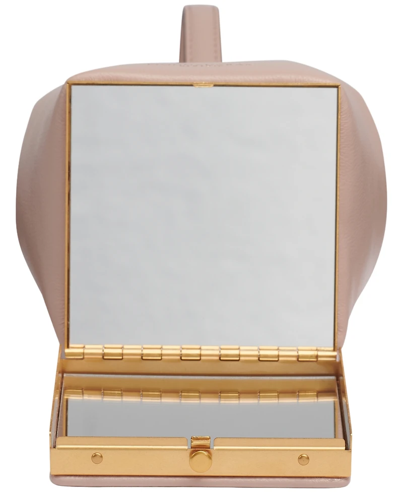 Donna Karan New York Sisal Leather Clutch