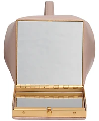Donna Karan New York Sisal Leather Clutch