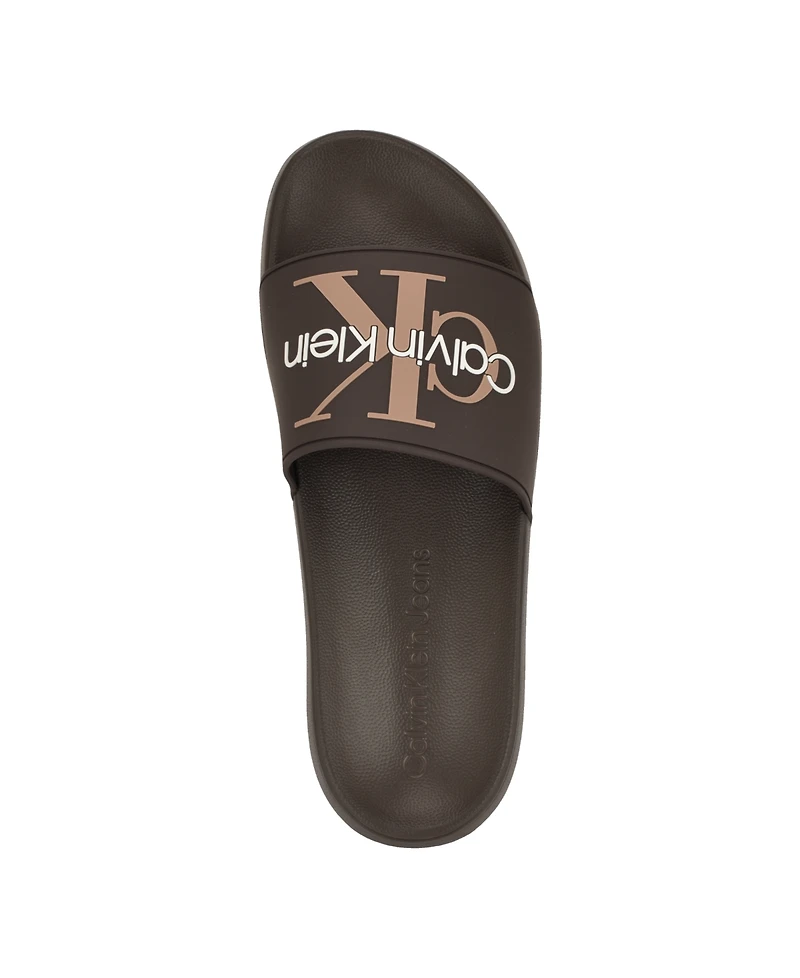 Calvin Klein Men's Wythe Slip-On Slide Sandals