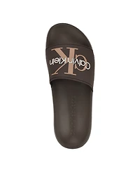 Calvin Klein Men's Wythe Slip-On Slide Sandals