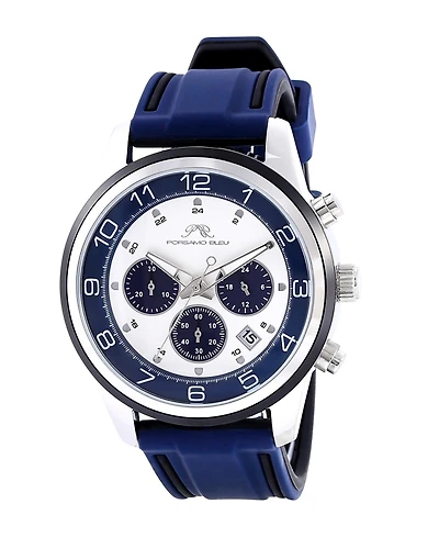 Porsamo Bleu Men's Arthur Silicone Band Watch