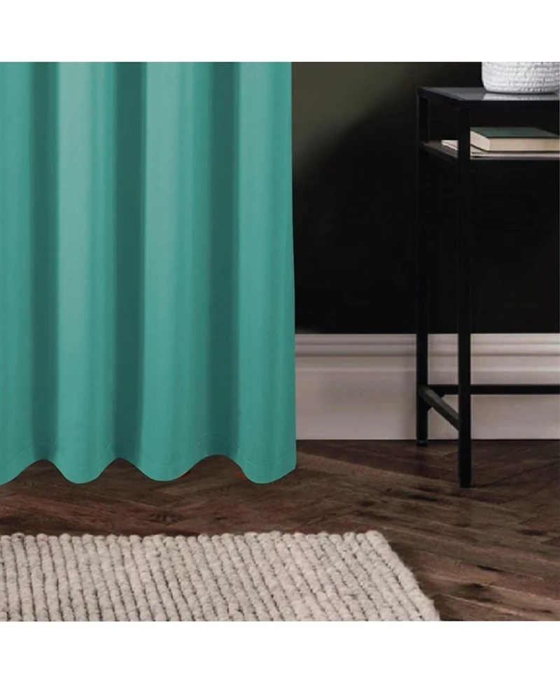 Rt Designers Collection 100% Polyester 250 Gsm Riley 100% Blackout Grommet Panel 54" x 105"