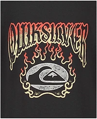 Quiksilver Boys' 8-20 Temple Flames Crewneck Tank Top
