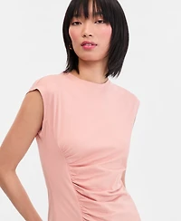 I.n.c. International Concepts Women's Side-Cinched Cotton Tank Top, Exclusively at Macy's