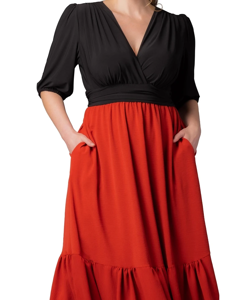 Kiyonna Plus Danica Maxi Dress