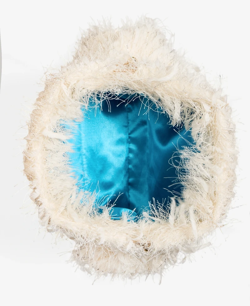 Feather Fringe Clutch, Macy's Exclusive- Molly Rogers Capsule Collection