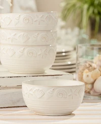 Certified International Coastline Cereal Bowls, Set of 4