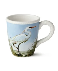 Certified International Coastal Birds Mugs, Set of 4