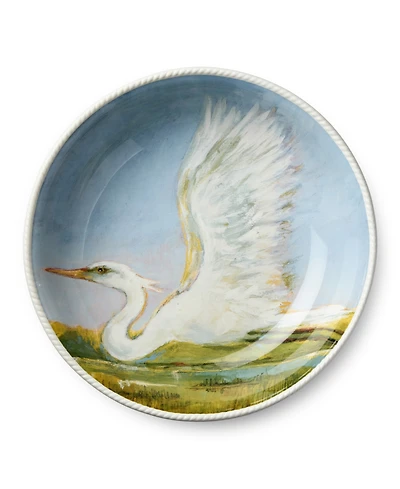 Certified International Coastal Birds Serving Bowl