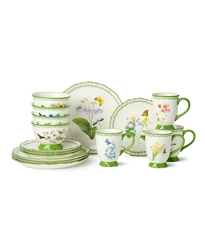 Certified International Mirabella 16-Pc. Dinnerware Set, Service for 4