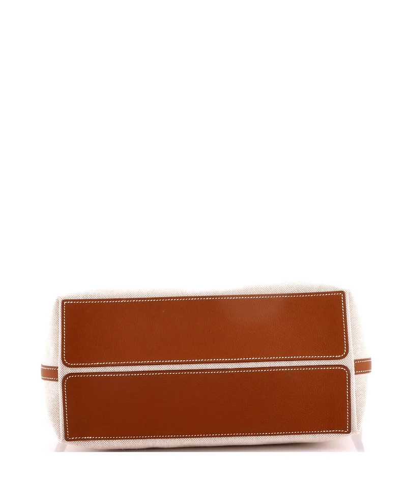 Pre-Owned HERMES R.m.s 12H Bag Toile and Leather