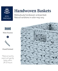 Best Choice Products 10.5x10.5in Hyacinth Storage Baskets