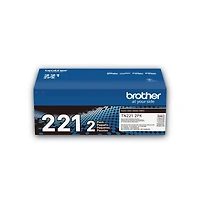 Brother TN2212PK 2,500 Page-Yield Toner - (2/Pack