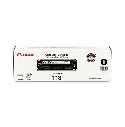 Canon 2662B001 (118) 3,400 Page-Yield Toner Cartridge - Black