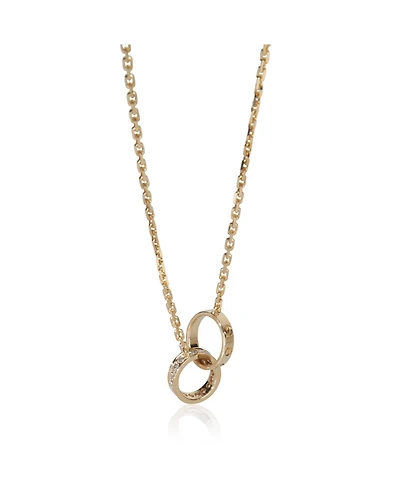 Pre-Owned Cartier Yellow Gold Diamond Love Necklace