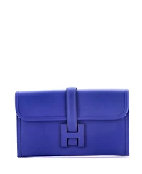 Pre-Owned HERMES Jige Duo Clutch Swift