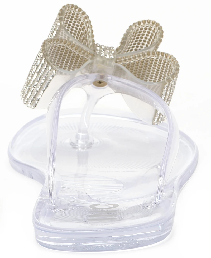 I.n.c. International Concepts Madena Bow Jelly Sandals, Created for Macy's