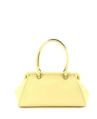 Pre-Owned Salvatore Ferragamo Frame Satchel Leather