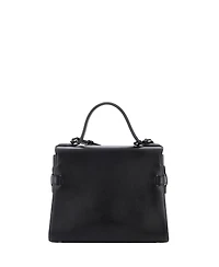 Pre-Owned Delvaux Mm Tempete Top Handle Bag Leather