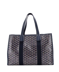 Pre-Owned Goyard Mm Villette Tote Printed Coated Canvas