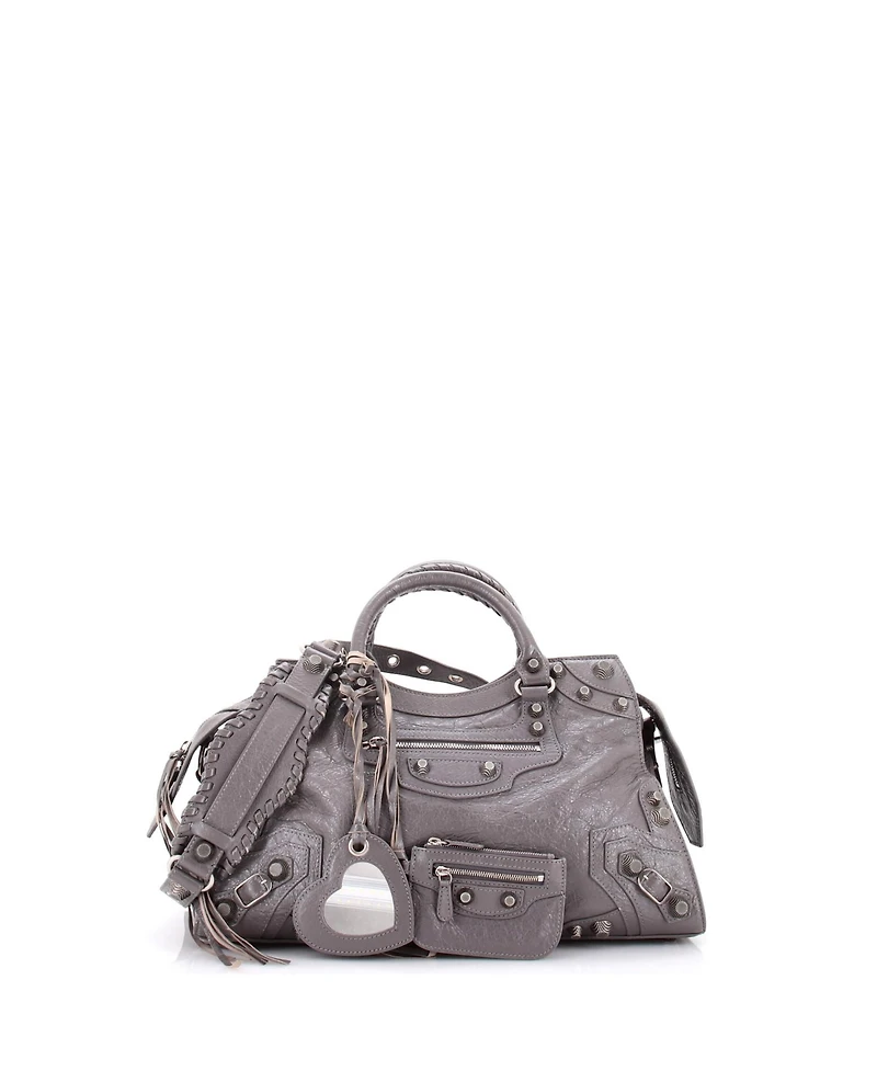 Pre-Owned Balenciaga Medium Neo Cagole City Bag Leather