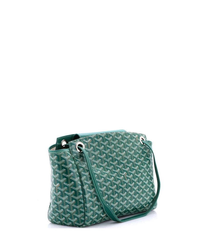 Pre-Owned Goyard Pm Rouette Bag Coated Canvas