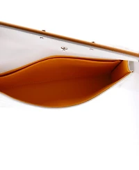 Pre-Owned Goyard Mini Monte Carlo Clutch Coated Canvas