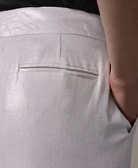 Donna Karan New York Women's Straight Leg Mid-Rise Pants