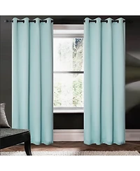 Rt Designers Collection 100% Polyester 250 Gsm Riley 100% Blackout Grommet Panel