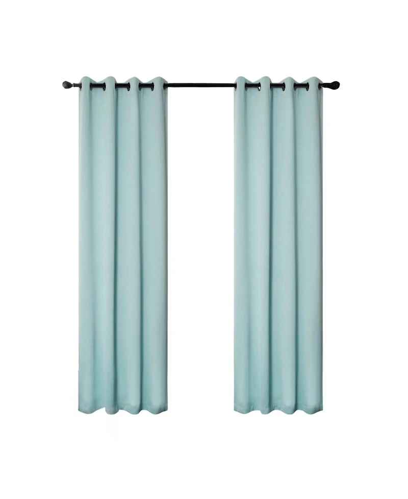 Rt Designers Collection 100% Polyester 250 Gsm Riley 100% Blackout Grommet Panel