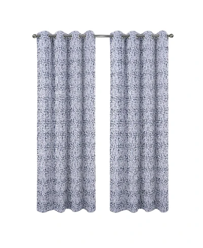 Rt Designers Collection 100% Polyester 140 Gsm Luca Jacquard Grommet Curtain Panel 54" x 84