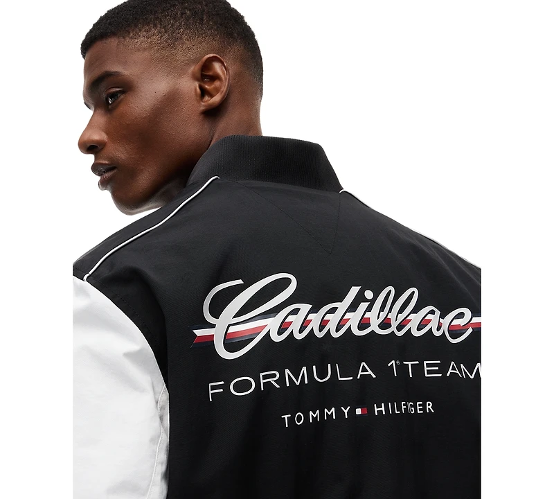 Tommy Hilfiger Men's Script Varsity Bomber Jacket