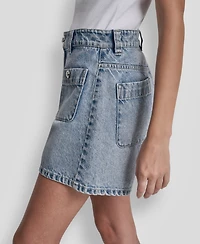 Dkny Jeans Women's High-Rise A-Line Shorts