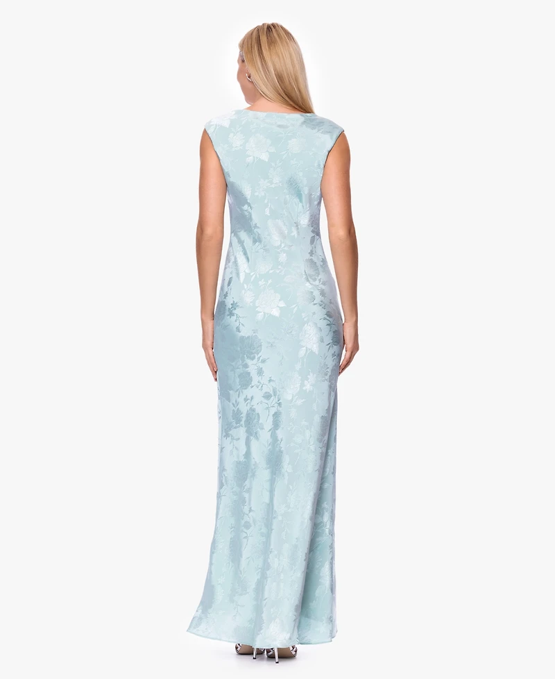 Betsy & Adam Women's Floral Maxi Dress